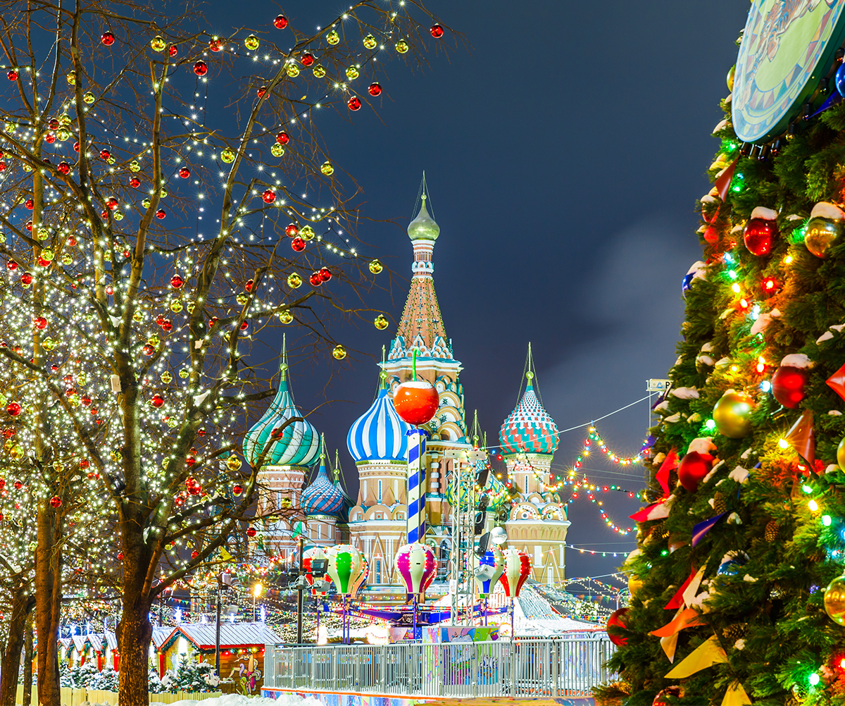 новогодняя москва 2017