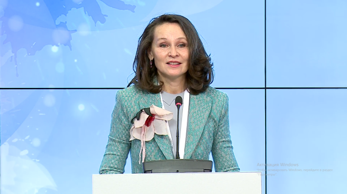 Наталья Мантурова на Дискуссионном клубе